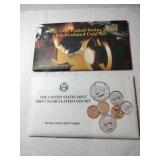 1989 /1995 proof coin set