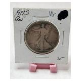 1917 S walking Liberty half dollar