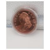 Lady Liberty 1 Ounce Copper Coin