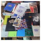 Assorted art gallery and show catalogs