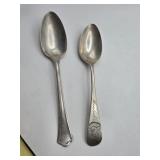2 Sterling Spoons 47 grams