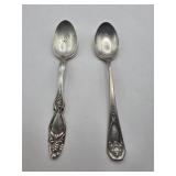 2 Sterling Spoons 44 grams