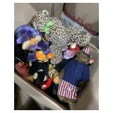 Box full of beanie babies