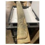 One rolls of tanned leather