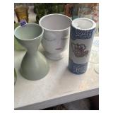 Vintage decorative vases