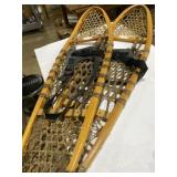 vintage wooden snowshoes