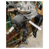 Small outboard motor missing parts