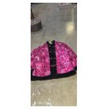 Oriental style fleece lined coat small/med