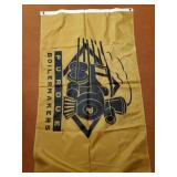 56' length by 35' width vintage purdue flag. Nice