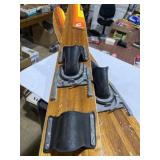 Cypress gardens mustang wooden water, skis