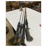 4 fishing rods