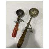 Gilchrist No. 31 ice cream scoop And Peerless ice