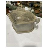 vintage Guardian Service Ware triangular pot with