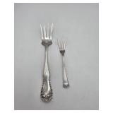 2 Gorham Sterling Lemon Forks 41 grams