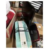 Printer, portable DVD player, small flatscreen TV