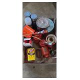 Tape, trespassing line, Oilers, paint and more