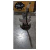 Metal folk art duck 8in