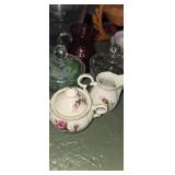 Assorted glassware and China