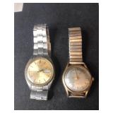 Seiko and Girard Perregard mens vintage watches