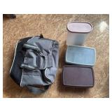 Tupperware and insulated cooler bag