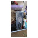 Electric windshield scraper , tape case , sketch