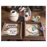 Southwestern decorative artwork, figurine