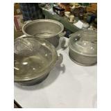 3 vintage Guardian Service Ware pots