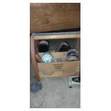 Enquire foot man shoe cleaning box with contents
