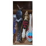 Assortment of beer taps , Gulden Draak Ale,