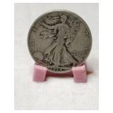 1938 walking Liberty half dollar