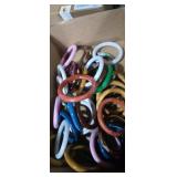 Lucite bangle bracelet assortment