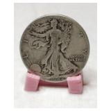 1942 walking Liberty half dollar