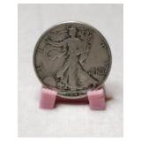 1942 walking Liberty half dollar