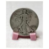 1942 walking Liberty half dollar