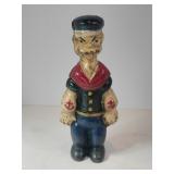 Modern cast iron Popeye Bank