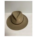 Wool felt pinch fedora size XL