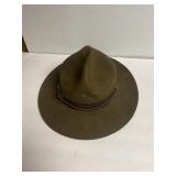 Boy Scouts of America campaign style hat size 7