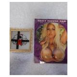 Vintage carnival game and mouse pad