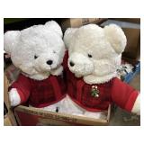 Pair of 2008 snowflake bears