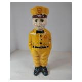 Modern cast iron Shell Man Bank