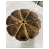 Antique cast-iron nail caddy