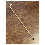 Handmade wooden carved Golden eagle Head cane 36