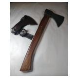 Handmade Viking hatchet  w/ sheath