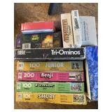 Puzzles and games lot