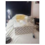 Princess house hand blown Crystal chip and dip