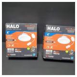 2 pc. LED Halo 4 ' down lights Quick link