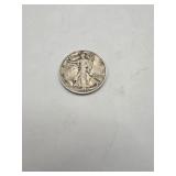 1945 Walking Liberty Half