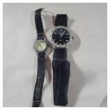 2 Waltham watches 1 missing pin for band