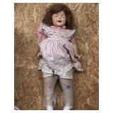 Very old doll not porcelain