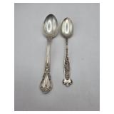 2 Gorham Sterling Spoons 43 grams